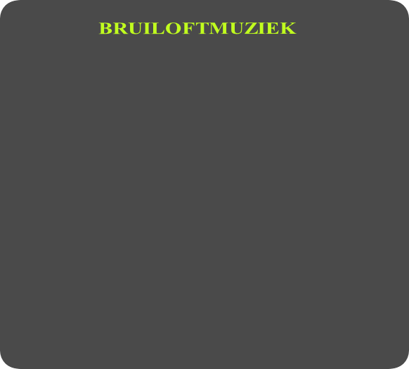 BRUILOFTMUZIEK